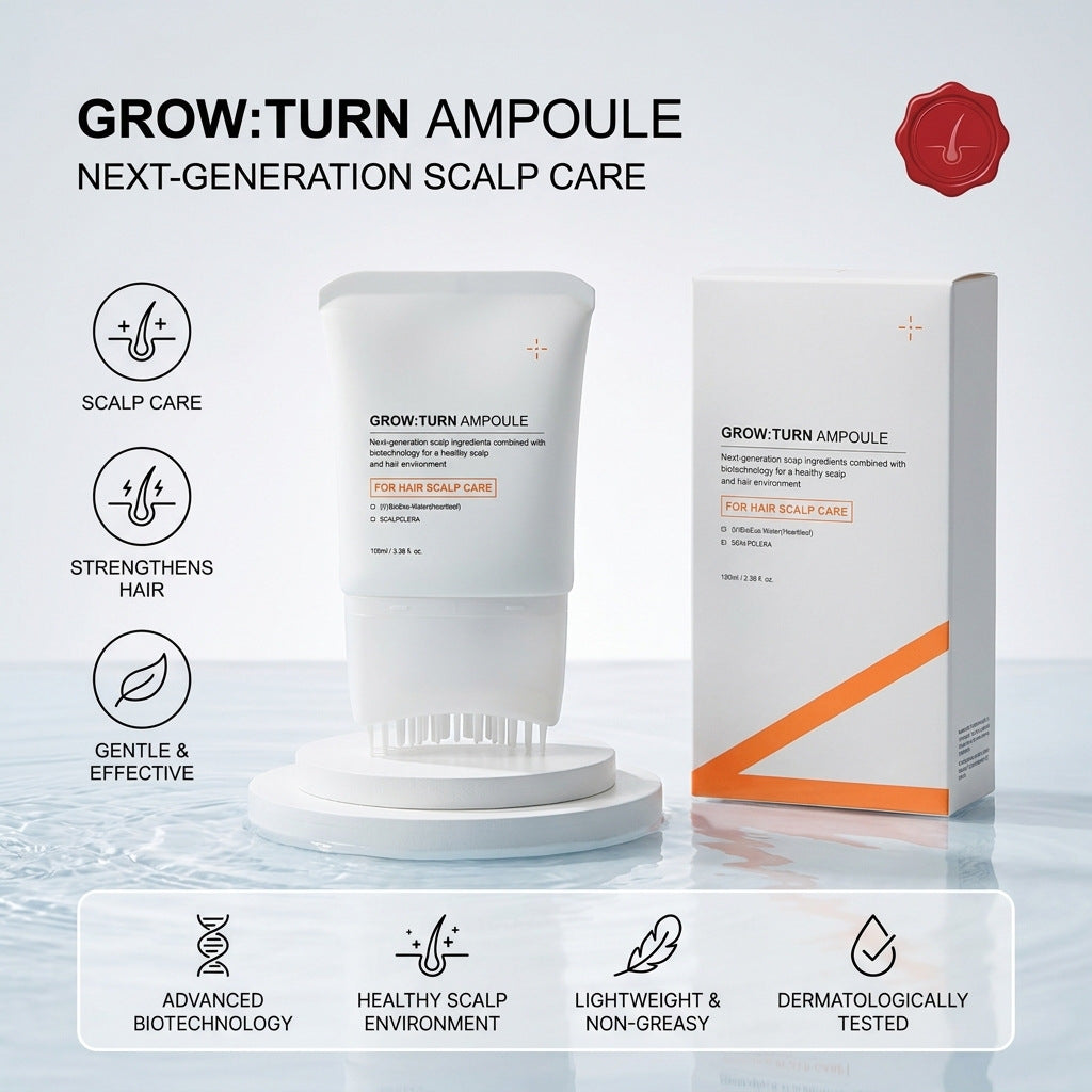 Hair Growth Serum with Massage Brush Head